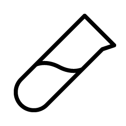 Test Tube Thin icon