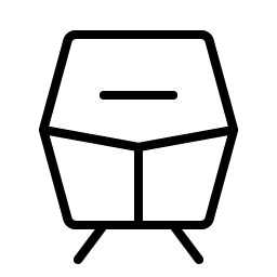 Train Regional Thin icon