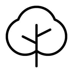 Tree Thin icon