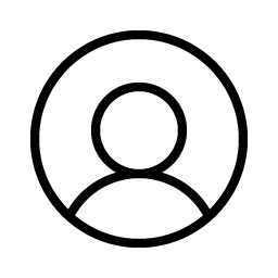 User Circle Thin icon