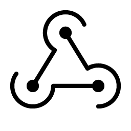 Webhooks Logo Thin icon