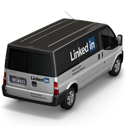 Linkedin Back icon