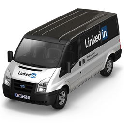 Linkedin Front icon - free SVG download